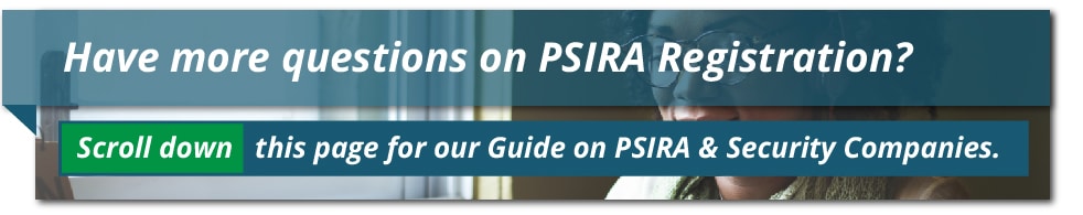 PSIRA Registration for a Security Company in South Africa