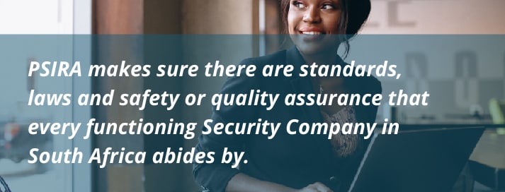 PSIRA Registration for a Security Company in South Africa