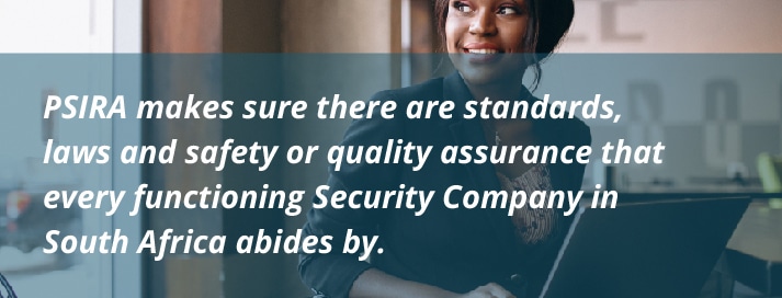 PSIRA Registration for a Security Company in South Africa