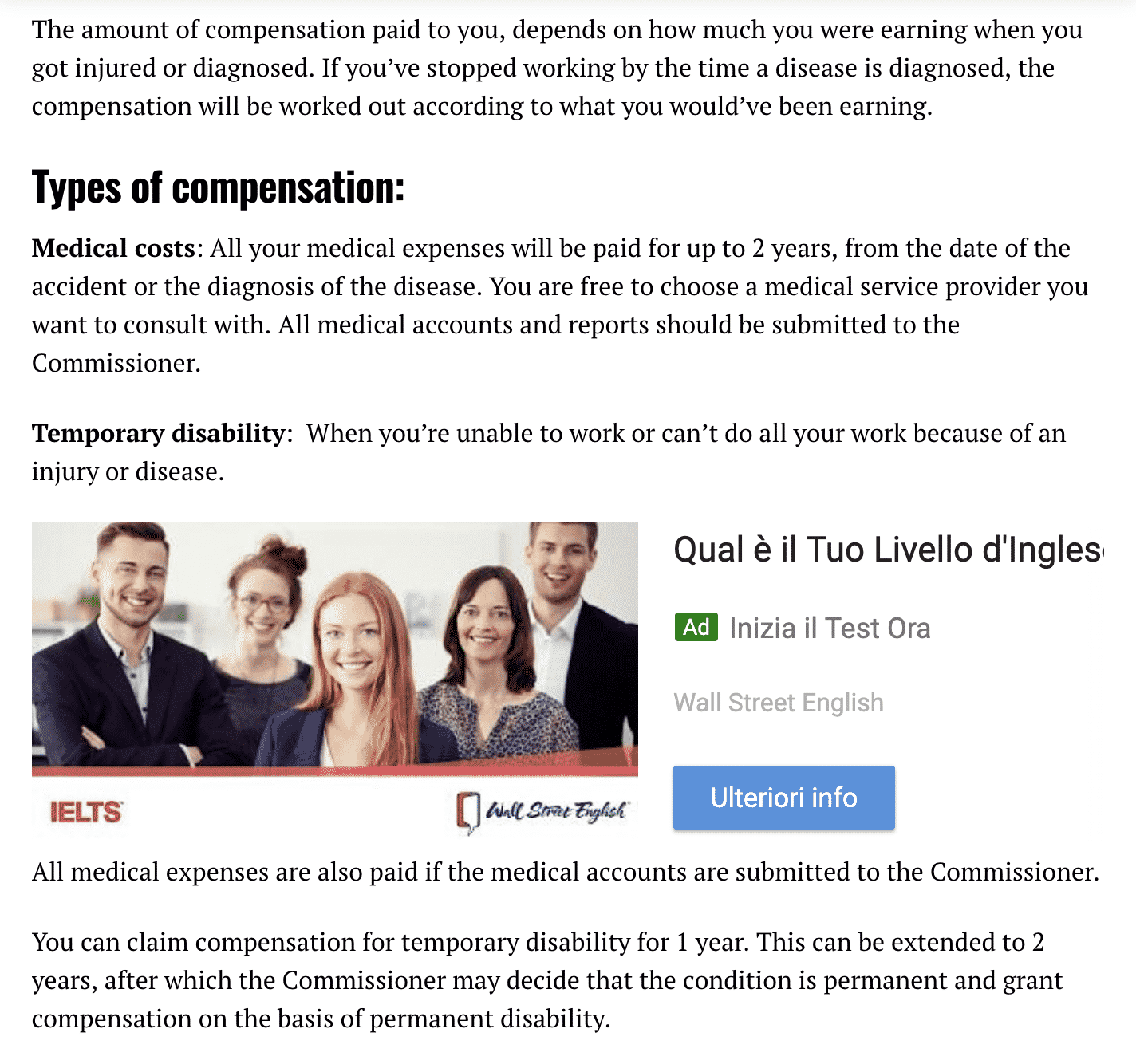 types of compensation article