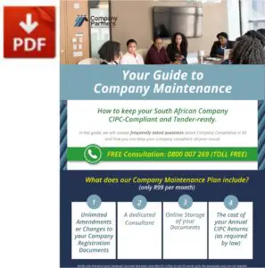 Company maintenance